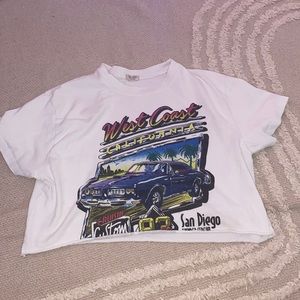 Brandy Melville West Coast Crop Top